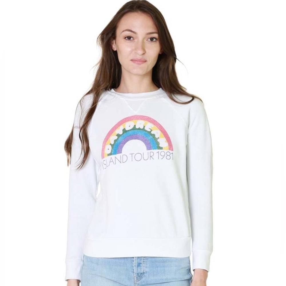 NWT Mother Denim The Square Sweatshirt in Daydream XS